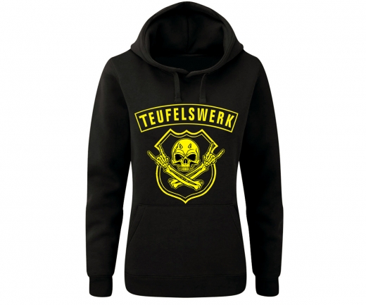 Teufelswerk - Mein Leben - Frauen Kapuzenpullover - schwarz