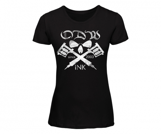 Tattoo Style - Farbe bekennen ODW Tattoo Horst Trippel - Frauen Shirt - schwarz