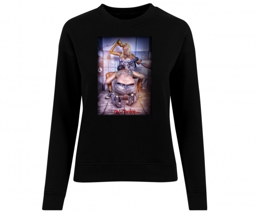 Tattoo Style - Dat Tinchen Klobild - Frauen Pullover - schwarz