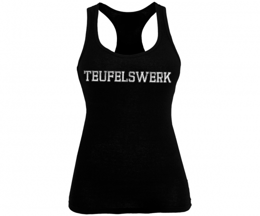 Teufelswerk - Mein Leben meine Regeln - Frauen Tank Top - schwarz