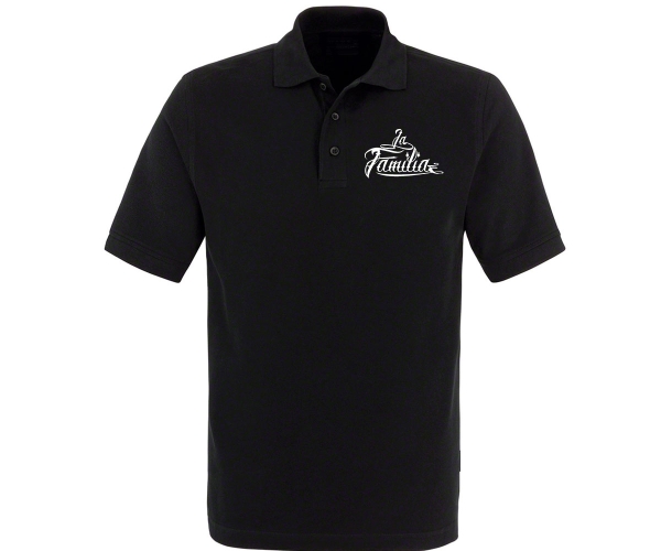 La Familia - My life my Rules - Männer Polo Shirt - schwarz