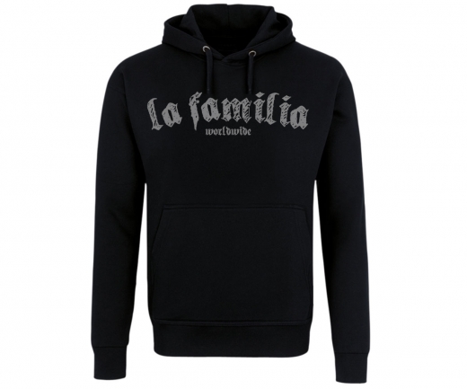 La Familia - De buena Familia - worldwide Männer Kapuzenpullover - schwarz