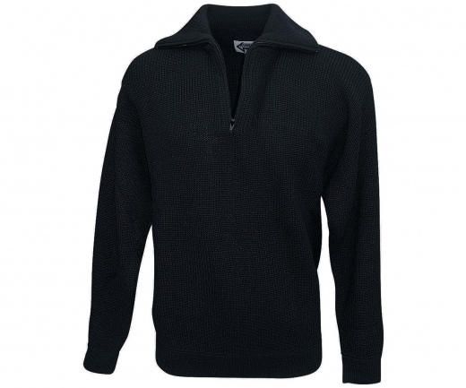 Seemann - Pullover Marine Troyer - schwarz