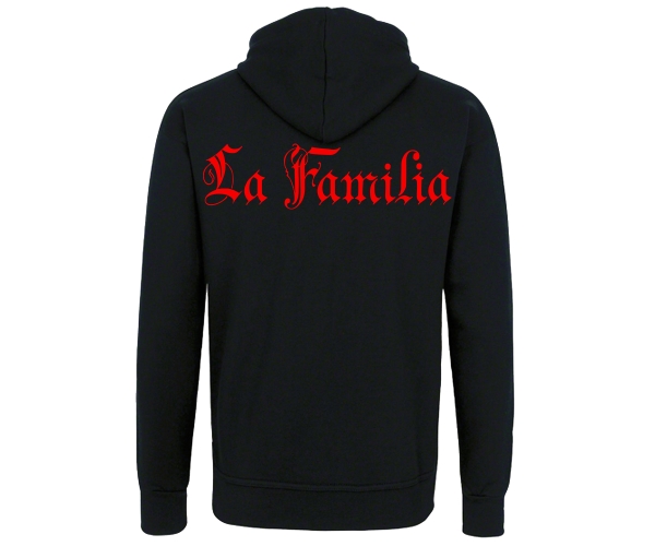 La Familia - Skulls Mi vida loca - Männer Kapuzenpullover - schwarz