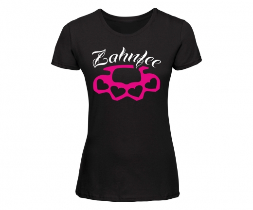 Zahnfee - Herzenring - Frauen Shirt - schwarz