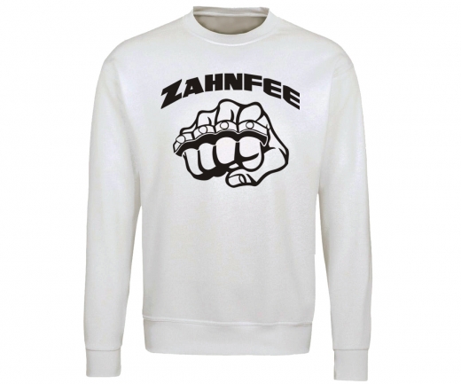 Zahnfee - Stahlfaust - Männer Pullover - weiß