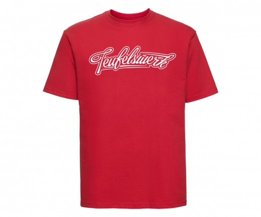 Teufelswerk - Logo 18 - Männer T-Shirt - rot